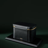 Vanity case en cuir grand format