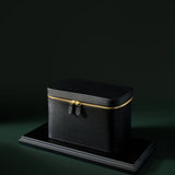 Vanity case en cuir grand format