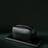 Trousse de toilette en cuir format moyen