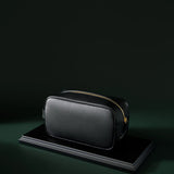 Trousse de toilette en cuir format moyen