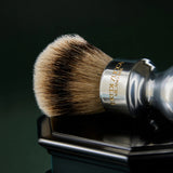 Aluminium Silvertip Shaving Brush