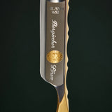 Bergischer Löwe Straight Razor With Ox Horn Handle