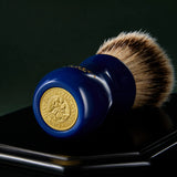 Blue Resin Silvertip Shaving Brush