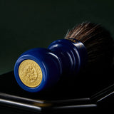 Blue Resin Synthetic Shaving Brush