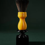 Butterscotch Resin Synthetic Shaving Brush