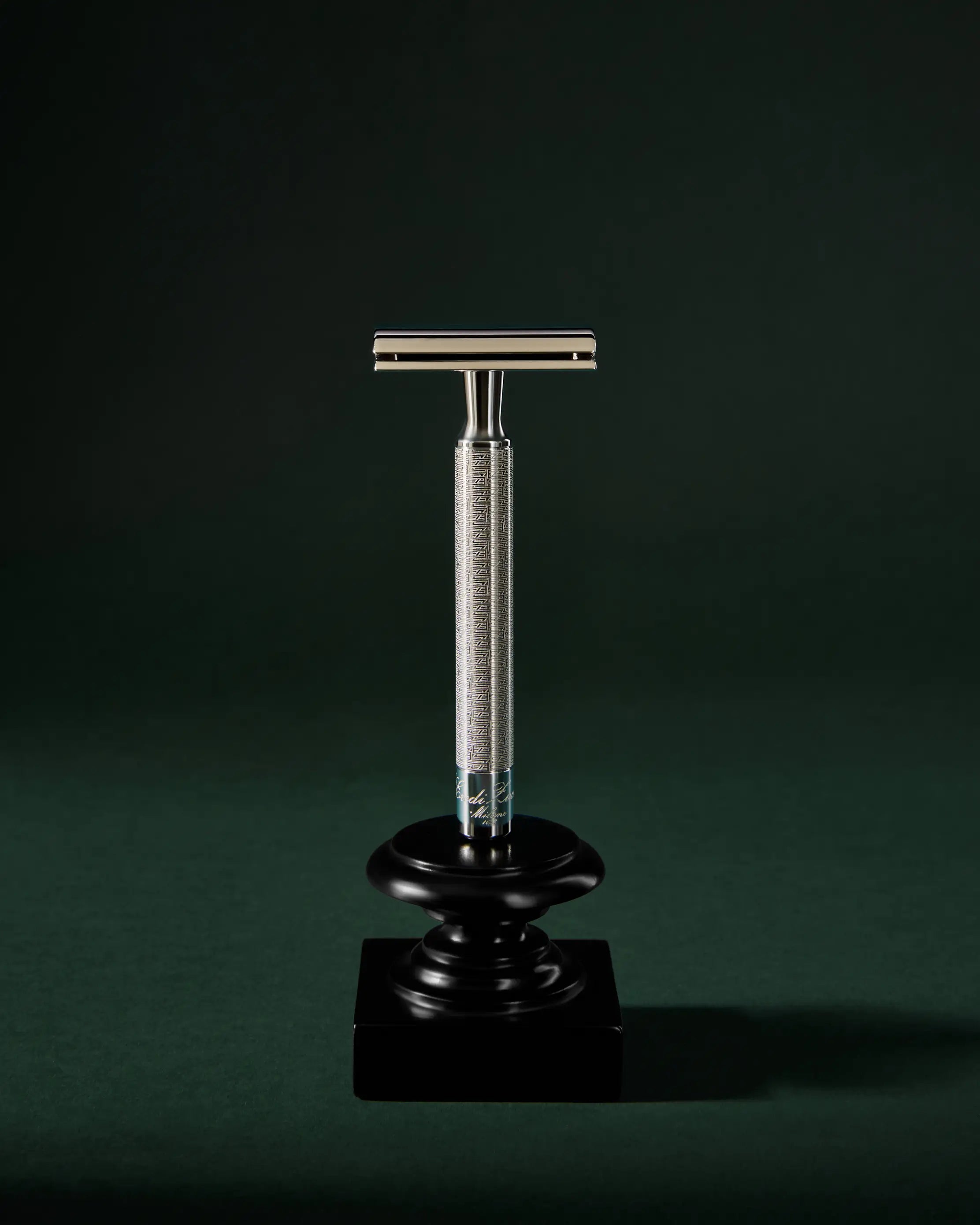Chrome Safety Razor Platinum Plated Chrome Safety Razor | Eredi Zucca Milano