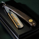 Prima Straight Razor With Ebony Handle